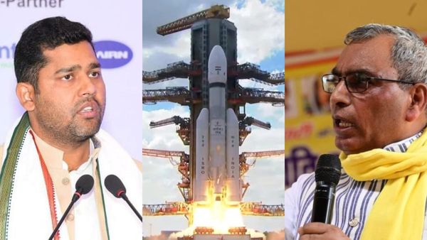 ஓவர் பில்டப்.. சந்திரயான்-3 என்றால் என்னனு கூட தெரியலையே! ட்ரோலாகும் காங்கிரஸ் அமைச்சர், எம்எல்ஏ