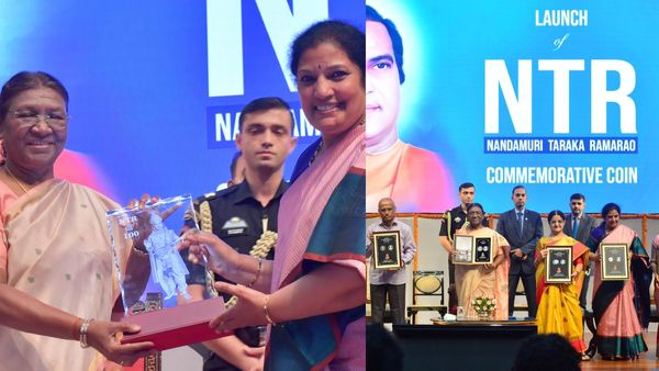 'அவுக’ என்.டி.ஆர். ரூ.100 நாணயம் வெளியிட ‘இவுக’ நன்றி சொல்ல.. கலகலக்கும் ஆந்திரா, தெலுங்கானா தேர்தல்!