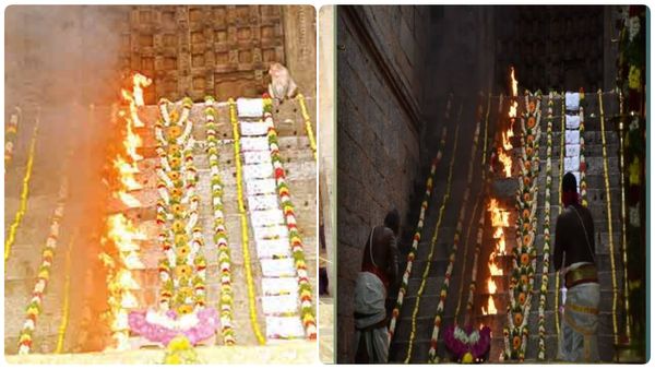 ஆடி பவுர்ணமியில் அழகர் கோவில் பதினெட்டாம்படி கருப்பண்ணசாமி கதவுகள் திறப்பு.. சிலிர்த்த பக்தர்கள்