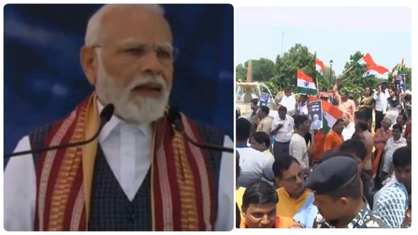 பிரதமர் பேசும்போது மயங்கிய நபர்.. அத்தனை பேருக்கு மத்தியிலும் கவனித்த மோடி! அடுத்து செஞ்ச வாவ் செயல்