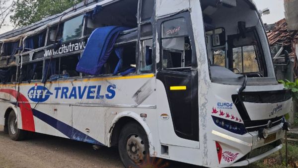 அதிகாலையே அதிர்ச்சி.. சிதறிய உடல்கள்! கள்ளக்குறிச்சி அருகே கவிழ்ந்த ஆம்னி பேருந்து - 2 பேர் பலி