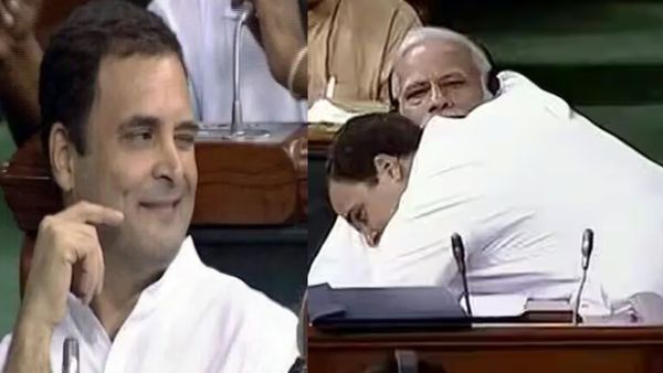 Flash Back: 2018 நம்பிக்கை இல்லா தீர்மானம்- 12 மணிநேர விவாதம்- மோடியை கட்டியணைத்து கண்ணடித்த ராகுல்!