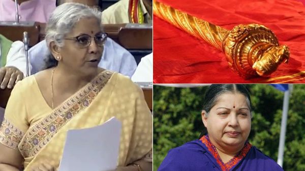 எதிர்பார்க்கலைதானே! செங்கோல் டூ ஜெயலலிதா சேலை கிழிப்பு..திமுகவை தாறுமாறாக வெளுத்த நிர்மலா சீதாராமன்!