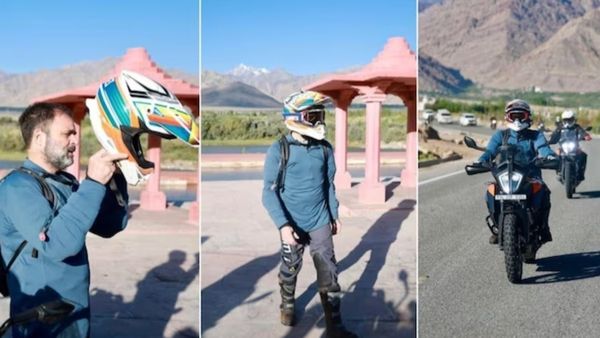 மாஸா.. கெத்தா! தந்தை ராஜீவ் சொன்ன ஒற்றை வார்த்தை! ஆளே மாறிப்போன ராகுல்.. லடாக்கில் பைக் ரைட்! செம