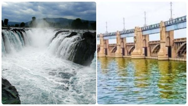 பொங்கும் ஒகேனக்கல் அருவிகள்.. மேட்டூர் அணைக்கு வரும் தண்ணீர்.. மகிழ்ச்சியில் விவசாயிகள்