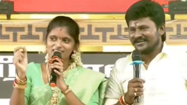 கும்பலுக்கும் கூட்டத்துக்கும் உள்ள வித்தியாசம்! அடடே.. அதிமுக பேச்சாளர்களை மிஞ்சிய பாடகி ராஜலட்சுமி!