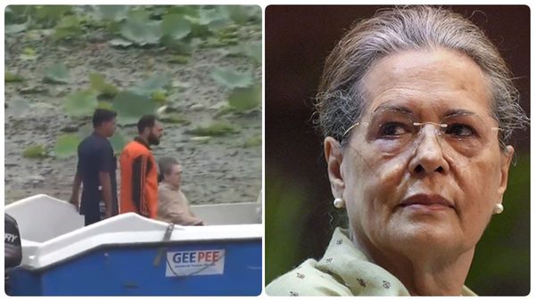‛‛படகு சவாரி’’.. ஒரு வாரமாச்சே.. மகன் ராகுல் காந்தி எங்கே? நேராக காஷ்மீர் சென்ற சோனியா காந்தி