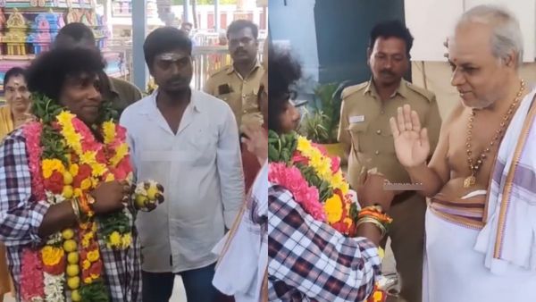 தீண்டாமையா? நடிகர் யோகிபாபுவுக்கு சிறுவாபுரி முருகன் கோயில் அர்ச்சகர் கை கொடுக்க மறுத்தாரா?