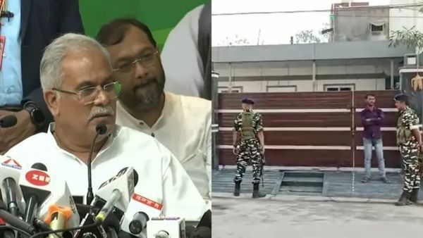 அன்று பிரஸ் மீட்டில் பாம்பு-இன்று பிறந்த நாளில் அமலாக்கத்துறை ரெய்டு- சிக்கலில் சத்தீஸ்கர் முதல்வர்!