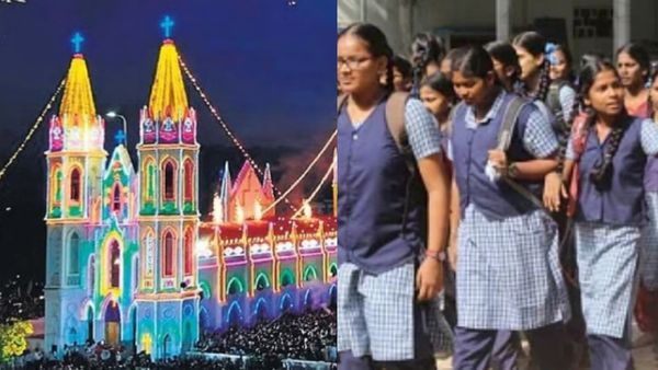 வேளாங்கண்ணி மாதா கோவில் திருவிழா.. குவியும் பக்தர்கள்.. செப்.8ல் நாகை மாவட்ட பள்ளிகளுக்கு விடுமுறை