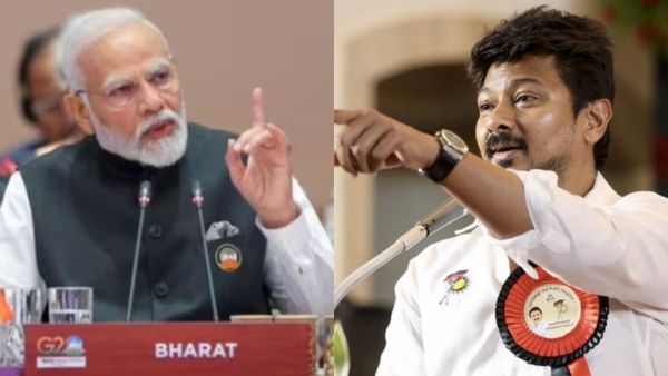 சொன்னதை செஞ்சிட்டாரு.. மோடிக்கு வாழ்த்துகள்! பாரத் பெயர் மாற்றம் குறித்த உதயநிதி கிண்டல்