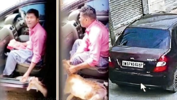 திருப்பத்தூரே திகைக்குது.. வாணியம்பாடி ரோட்டுல யாருங்க அது? காரில் வந்த சத்தம்.. கிட்டபோய் பாத்தால்?