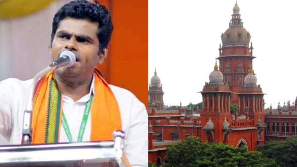 திமுகவின் வழக்கில் 200 வழக்கறிஞர்களுடன் வந்த அண்ணாமலை.. எழுந்த சிக்கல்.. ஹைகோர்டில் பரபரப்பு வழக்கு