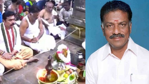 சோதனை மேல் சோதனை! தொட்டதெல்லாம் தோல்வி! காளஹஸ்தியில் ஓ.பன்னீர்செல்வம் நடத்திய சிறப்பு பூஜை!