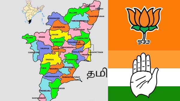 காவிரி: தமிழ்நாட்டுக்கு எதிரான போராட்டம்- ஒக்கலிகா மடாதிபதி ஆதரவு- பாஜக ஹேப்பி- காங். ஷாக்!