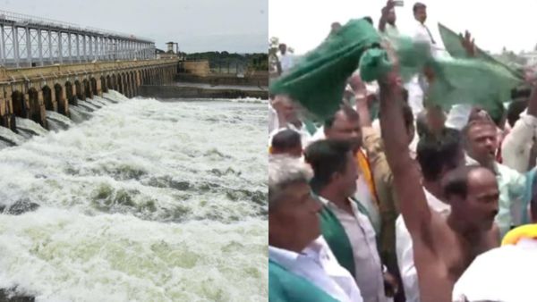 தமிழகத்திற்கு காவிரி நீர் திறக்கக்கூடாது.. கர்நாடகா விவசாயிகள் கொந்தளிப்பு..மண்டியாவில் இன்று பந்த்