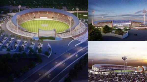 ரூ.451 கோடி! கடவுள் சிவனை பிரதிபலிக்கும் கிரிக்கெட் மைதானம்! பிரதமர் மோடி அடிக்கல்! படம் பாருங்க