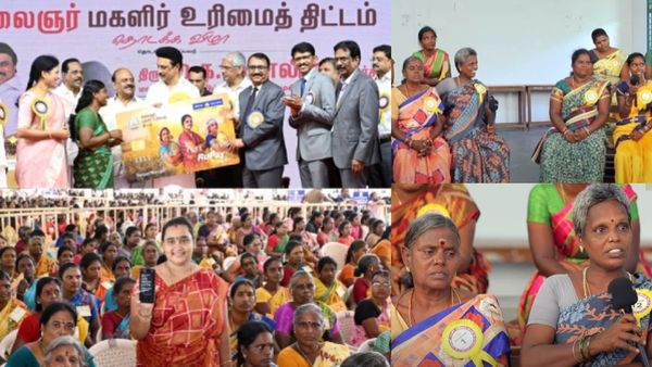 உரிமைத் தொகையோ ஆயிரம்தான்!உண்மைக் கதைகளோ பல்லாயிரம்! மகிழும் காஞ்சி மகளிர்..!