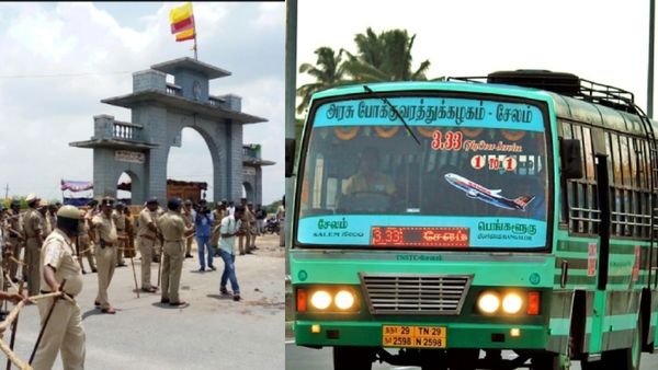 பெங்களூர் பந்த்.. சென்னை- பெங்களூர் செல்லும் தமிழக பேருந்து இயக்கம் இன்று இரவு முதல் நிறுத்தம்