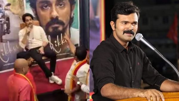 சித்தார்த்துக்கு எதிர்ப்பு- ஒரு கன்னட படம் கூட தமிழ்நாட்டில் ஓடாது- 'சாட்டை துரைமுருகன்' வார்னிங்