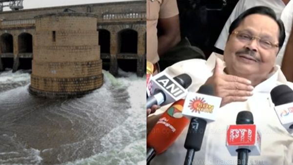 நீர் இல்லாமல் கேட்கவில்லை.. காவிரியில் தண்ணீர் வந்து கொண்டு இருக்கிறது.. ஆனால்.. துரைமுருகன் பேட்டி