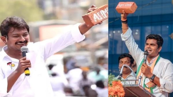 ஓயாத 'செங்கல் யுத்தம்': உதயநிதி vs அண்ணாமலை- மதுரை எய்ம்ஸ், மதுரை வேளாண் பல்கலை. முன்வைத்து மோதல்!