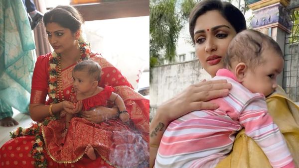 வயிற்றில் குழந்தையோடு நடிகை திவ்யா பட்ட கஷ்டம்.. மடியில் குழந்தைக்கு பெயர் வைத்து.. சொன்ன வார்த்தை