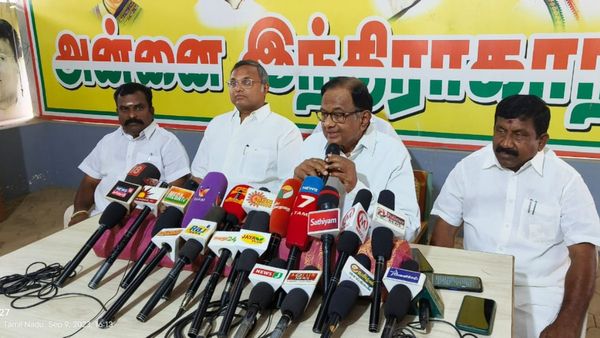 நாங்க ‘பாரத்’க்கு விரோதிகள் அல்ல.. ஆனால் பாஜக இந்தியாவுக்கு விரோதி.. ப.சிதம்பரம் தாக்கு!