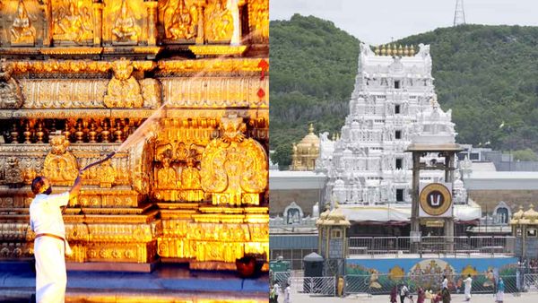 திருப்பதி ஏழுமலையான் கோவில் பிரம்மோற்சவம்.. நாளை ஆழ்வார் திருமஞ்சனம்.. 6 மணி நேரம் தரிசனம் ரத்து