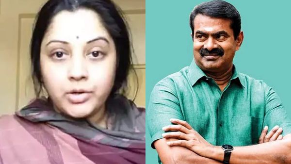 சீமான் சார்கிட்ட பேசிட்டேன்! பணம்லாம் வாங்கலை.. இனி சென்னைக்கு வரமாட்டேன்! விஜயலட்சுமி அந்தர் பல்டி