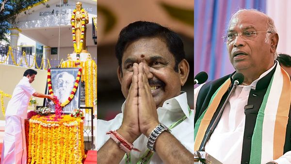 பெரியாரின் 145-வது பிறந்த தினம்.. முதல்வர் ஸ்டாலின், எடப்பாடி, கார்கே உள்ளிட்ட தலைவர்கள் மரியாதை