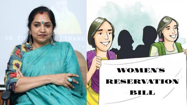 வரவேற்கிறோம்! ஆனால்.. மகளிர் இடஒதுக்கீட்டில் திமுக எம்பி தமிழச்சி தங்கபாண்டியன் ட்விஸ்ட்! என்னாச்சு