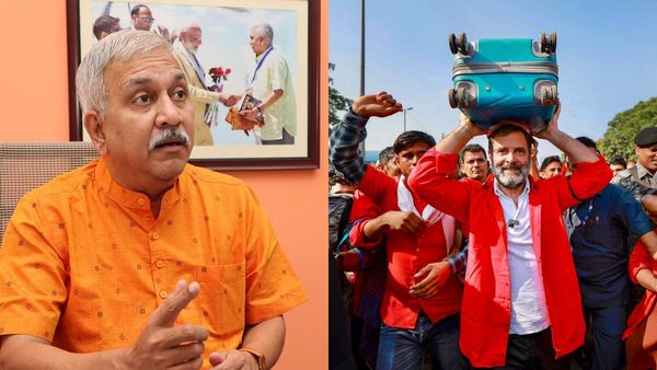 இந்த நடிப்ப பாருங்களேன்! சக்கரங்கள் உள்ள பெட்டியை ஏன் தலையில் தூக்க வேண்டும்? ராகுலை விளாசிய பாஜக
