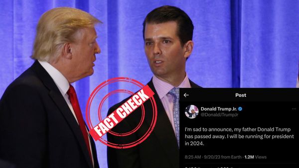 டிரம்ப் திடீர் மரணம்? அவரது மகனின் ட்வீட்டால் பயங்கர குழப்பம்.. கடைசியில் என்னென்னு பாருங்க