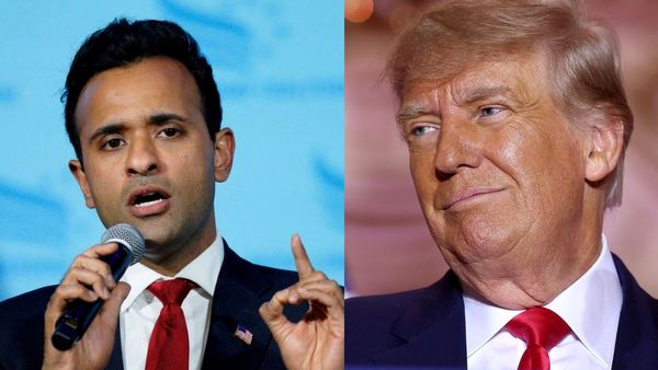 அமெரிக்க அதிபர் தேர்தலில் விவேக் ராமசாமி வைத்த ட்விஸ்ட்.. நெருக்கமாகும் டிரம்ப்! முழு ஆதரவாம்