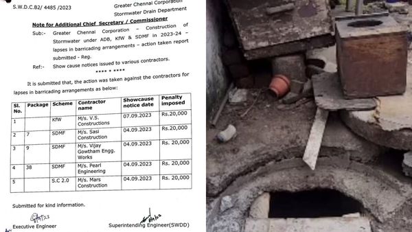 என்ன இதெல்லாம்? 5 கான்ட்ராக்டர்களுக்கு ‘ஃபைன்’ போட்ட சென்னை மாநகராட்சி.. இனியும் நடந்தா அவ்ளோதான்!