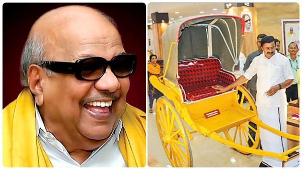 ஒவ்வொன்னும் “பொக்கிஷம்”.. சென்னையில் கருணாநிதி நினைவுப் பரிசு கண்காட்சி! கை ரிக்சா புரட்சி தெரியுமா?