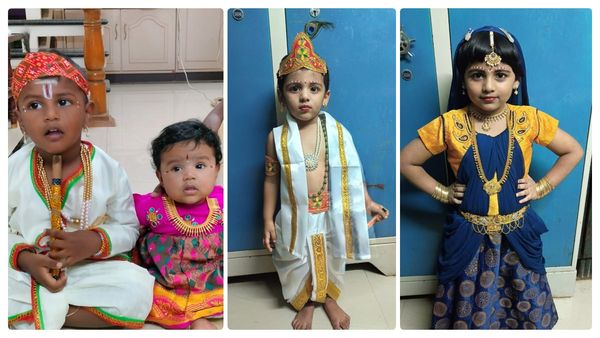 குட்டி கண்ணன்கள்.. கூடவே உலா வந்த ராதைகள்.. ஒன் இந்தியா வாசகர்களின் பேரன்பில் நனைந்தோம்