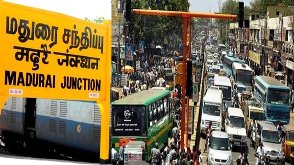மதுரையே குலுங்குது.. திக்குமுக்காடிய வாகன ஓட்டிகள்.. சிக்னலில் வந்த சத்தம்.. அங்கே பார்த்தால்? செம்ம