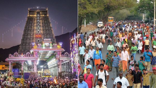 சாரை சாரையாக வருகிறார்களே.. யாருங்க இவங்களாம்? கிடுகிடுத்த கிரிவலப்பாதை.. உளவில் இறங்கிய போலீஸ்