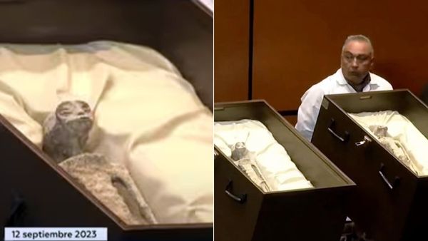 1000 ஆண்டு பழமையானது.. ஏலியன்களின் உடல்களை காட்சிப்படுத்திய மெக்சிகோ! சாத்தியமானது எப்படி? வியப்பு