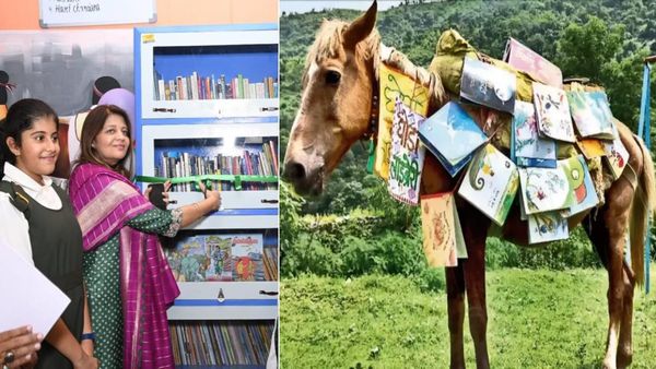 சபாஷ்! உத்தரகாண்ட் சிறுவர்களின் ‘குதிரை நூலகம்’- ஹைதராபாத் 7-ம் வகுப்பு சிறுமியின் 7 நூலகங்கள்!