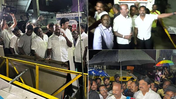 உயிரை பறித்த சென்னை பெட்ரோல் பங்க் மேற்கூரை.. மீட்பு பணியில் இருந்த சவால்! அமைச்சர் முக்கிய தகவல்