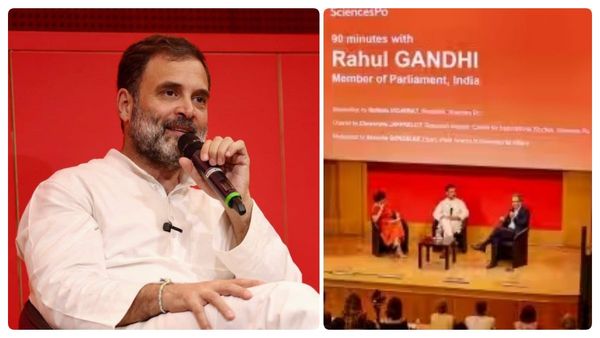 பாஜகவின் செயல்பாடுகளுக்கும் இந்து மதத்திற்கும் தொடர்பே இல்லை- பாரிசில் சரமாரியாக பேசிய ராகுல் காந்தி