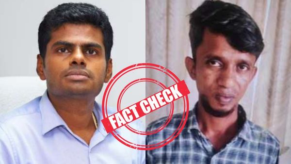 FACT CHECK: அண்ணாமலைதான் கருக்கா வினோத்தை குண்டு வீச சொன்னதாக ஊடகம் பெயரில் போலி கார்டு!