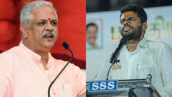 ஏதோ நடக்குதே.. அண்ணாமலை கூட்டிய பாஜக மாவட்ட தலைவர்கள் கூட்டம் திடீர் ரத்து- வருகிறார் பிஎல் சந்தோஷ்!