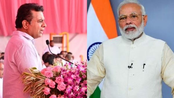 பாஜகவுடன் கூட்டணியா? வெறிநாயா கடிச்சிருக்கு? 110 இடத்தில் டெபாசிட் நஹி: மோடிக்கு கேசிஆர் மகன் பதிலடி