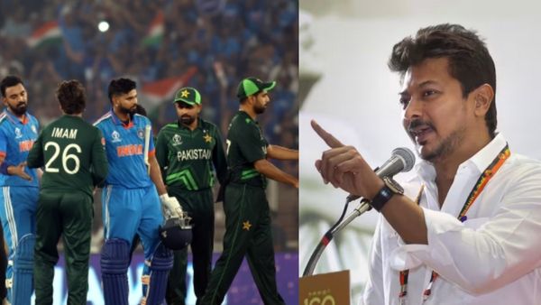 ஜெய் ஸ்ரீ ராம்! பாகிஸ்தான் மேட்சில் இந்திய ரசிகர்கள் விடாமல் கோஷம்.. உதயநிதி ஸ்டாலின் சுளீர் அட்டாக்