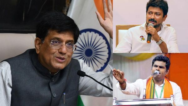 உதயநிதியின் சனாதன பேச்சுக்கு தேர்தலில் பதில் கொடுங்க.. அண்ணாமலை யாத்திரையில் முழங்கிய பியூஸ் கோயல்