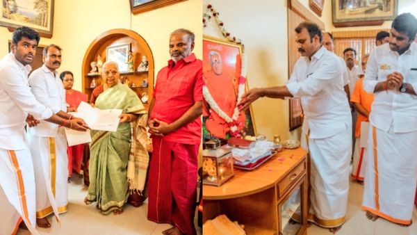 அம்மா.. பங்காரு அடிகளாருக்கு பிரதமர் மோடி எழுதிய இரங்கல் குறிப்பு.. மனைவியிடம் ஒப்படைப்பு.. விபரம்